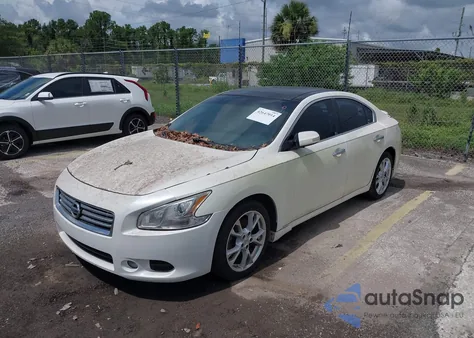 2012 Nissan Maxima 3.5 Sv W/Premium Pkg из США, поврежденный, VIN 1N4AA5AP1CC834491